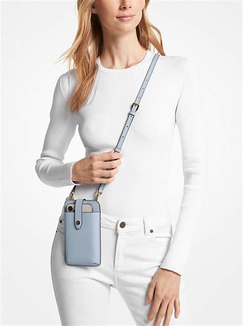 michael kors phone crossbody studded|Michael Kors outlet phone crossbody.